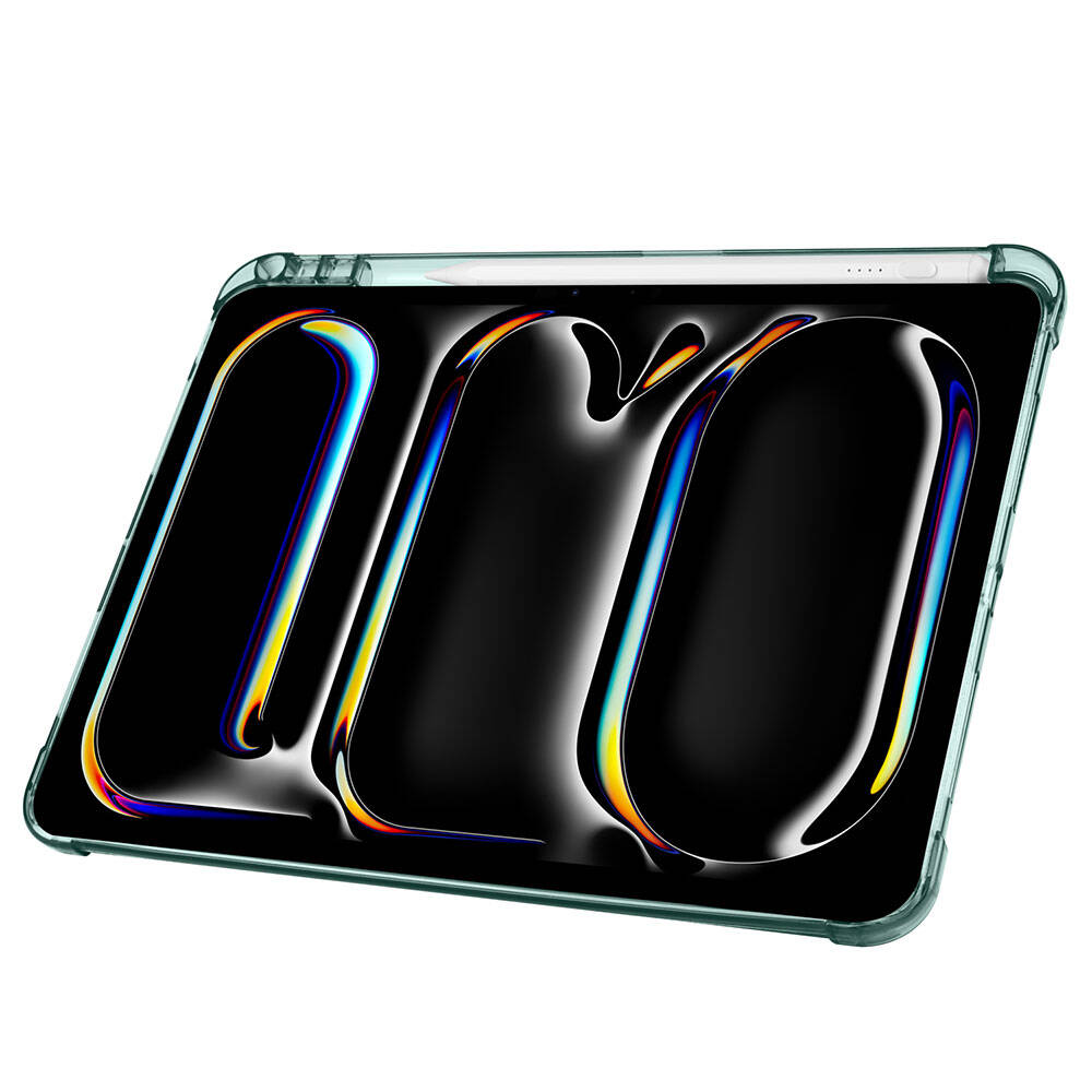 iPad Pro 11 2025 M5 Kılıf Zore Tri Folding Kalem Bölmeli Standlı Kılıf