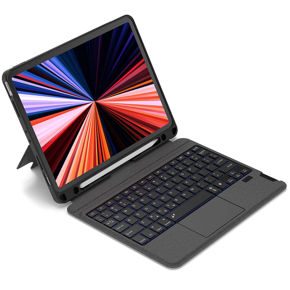 iPad Pro 11 2025 M5 Wiwu Mag Touch Klavyeli Standlı Kılıf