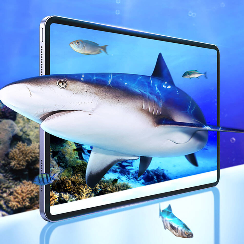 iPad Pro 11 2025 M5 Wiwu Wi-GQ003 iVista Serisi Oleofobik HD Temperli Cam Ekran Koruyucu