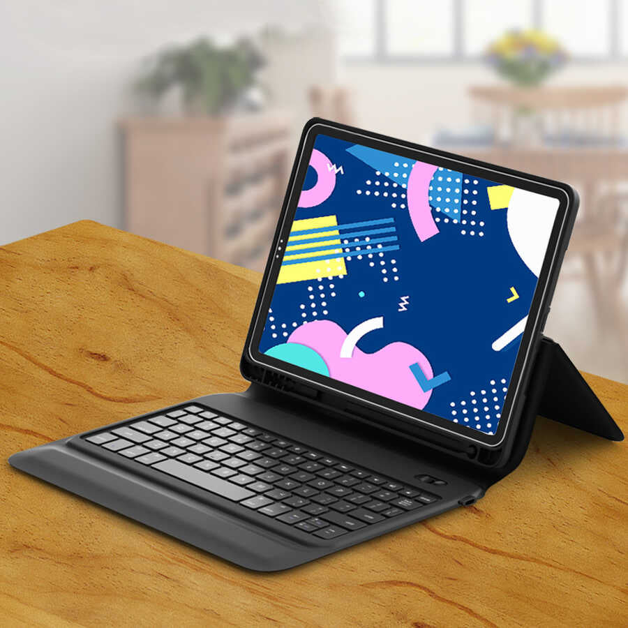 iPad Pro 11 Wiwu Keyboard Folio Kablosuz Klavyeli Kılıf