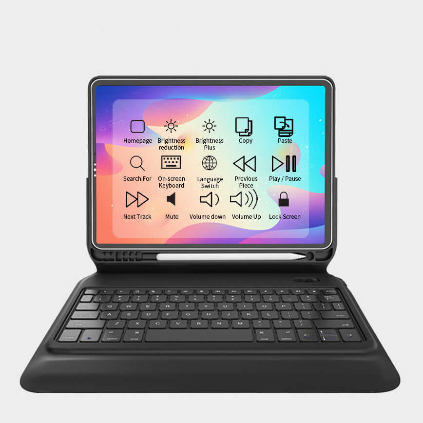 iPad Pro 11 Wiwu Keyboard Folio Kablosuz Klavyeli Kılıf