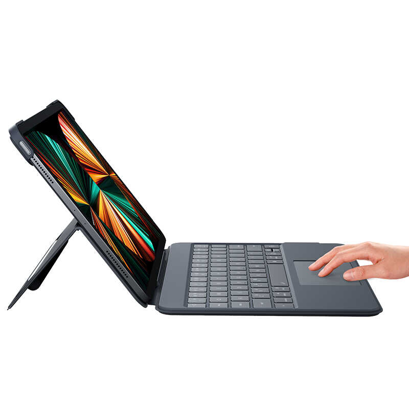 iPad Pro 12.9 2018 (3.Nesil) Benks KB02 Kablosuz Klavyeli Kılıf