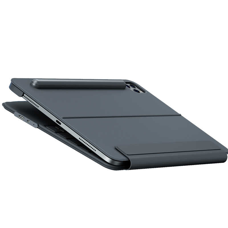 iPad Pro 12.9 2018 (3.Nesil) Benks KB02 Kablosuz Klavyeli Kılıf