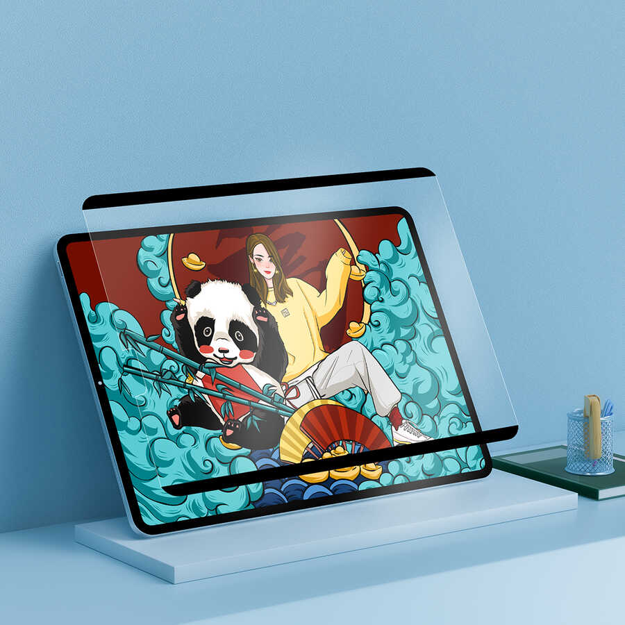 iPad Pro 12.9 2018 (3.Nesil) Wiwu Removable Mıknatıslı Ekran Koruyucu