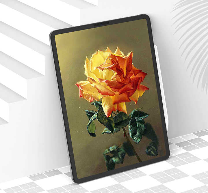 iPad Pro 12.9 2020 (4.Nesil) Kağıt Hisli Wiwu iPaper Like Tablet Ekran Koruyucu