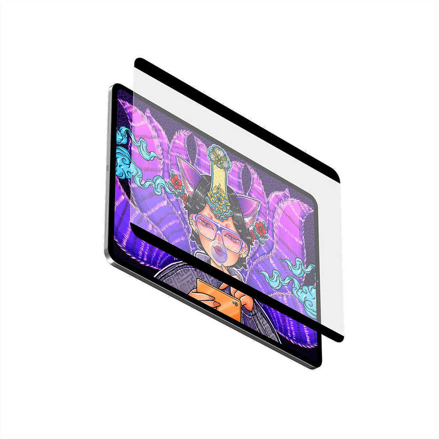 iPad Pro 12.9 2022 M2 Wiwu Removable Mıknatıslı Ekran Koruyucu