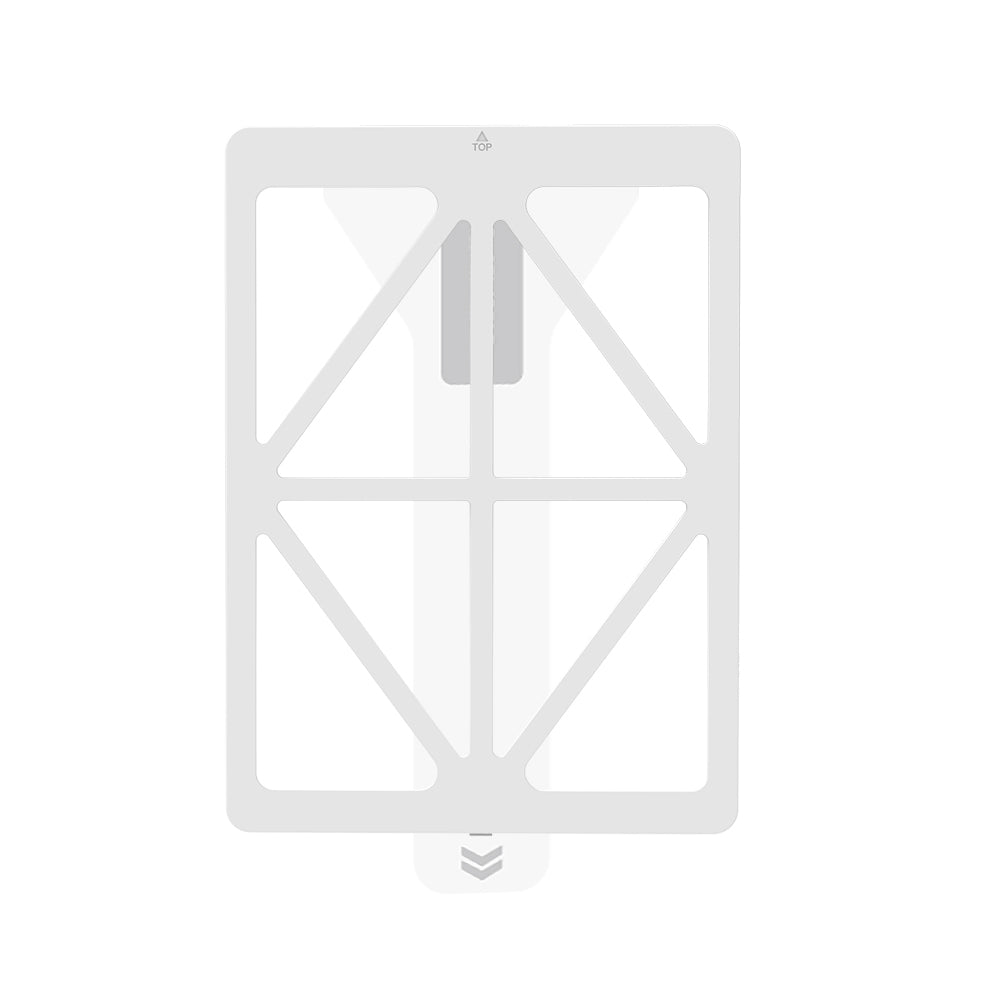 iPad Pro 13 2024 CaseWorld Steel Shield Serisi Temperli Cam Ekran Koruyucu + Uygulama Aparatı