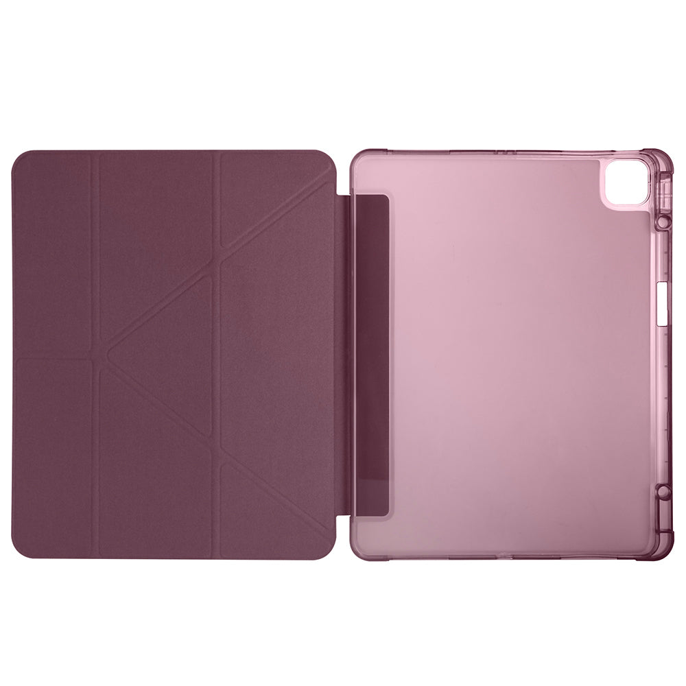 iPad Pro 13 2024 Kılıf Zore Tri Folding Kalem Bölmeli Standlı Kılıf