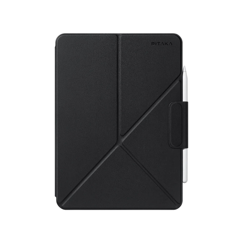 iPad Pro 13 2024 Pitaka MagEZ Folio 2 Kalem Bölmeli Standlı Kılıf