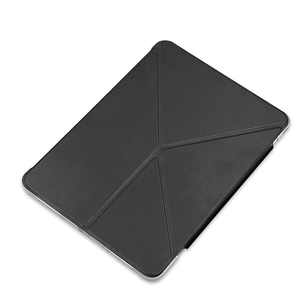 iPad Pro 13 2024 Raptic Clear Folio Airbagli Şeffaf Kılıflı Katlanabilir Standlı Kılıf