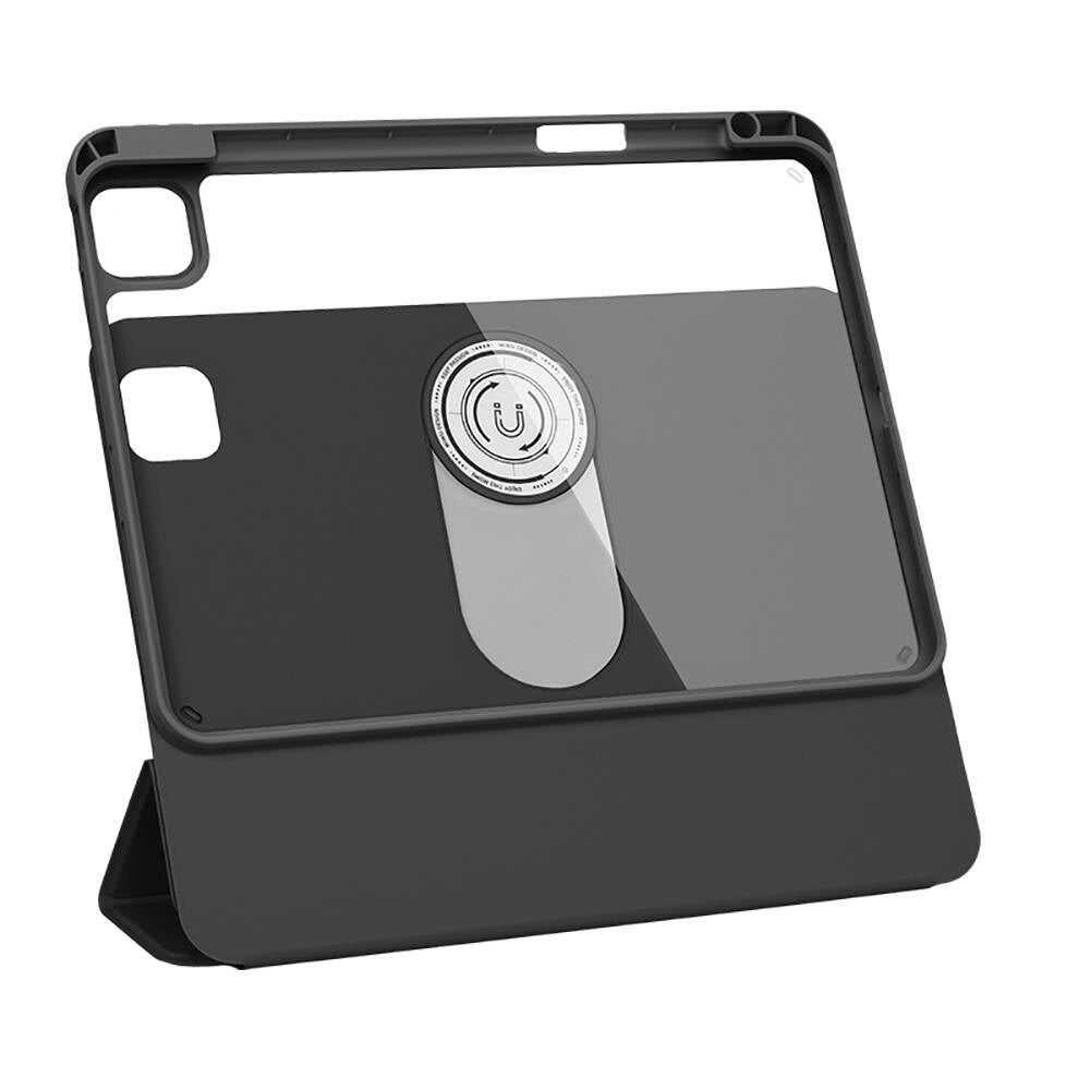 iPad Pro 13 2024 Wiwu 360° Dönebilen Standlı Magnetik Koruyucu Tablet Kılıfı
