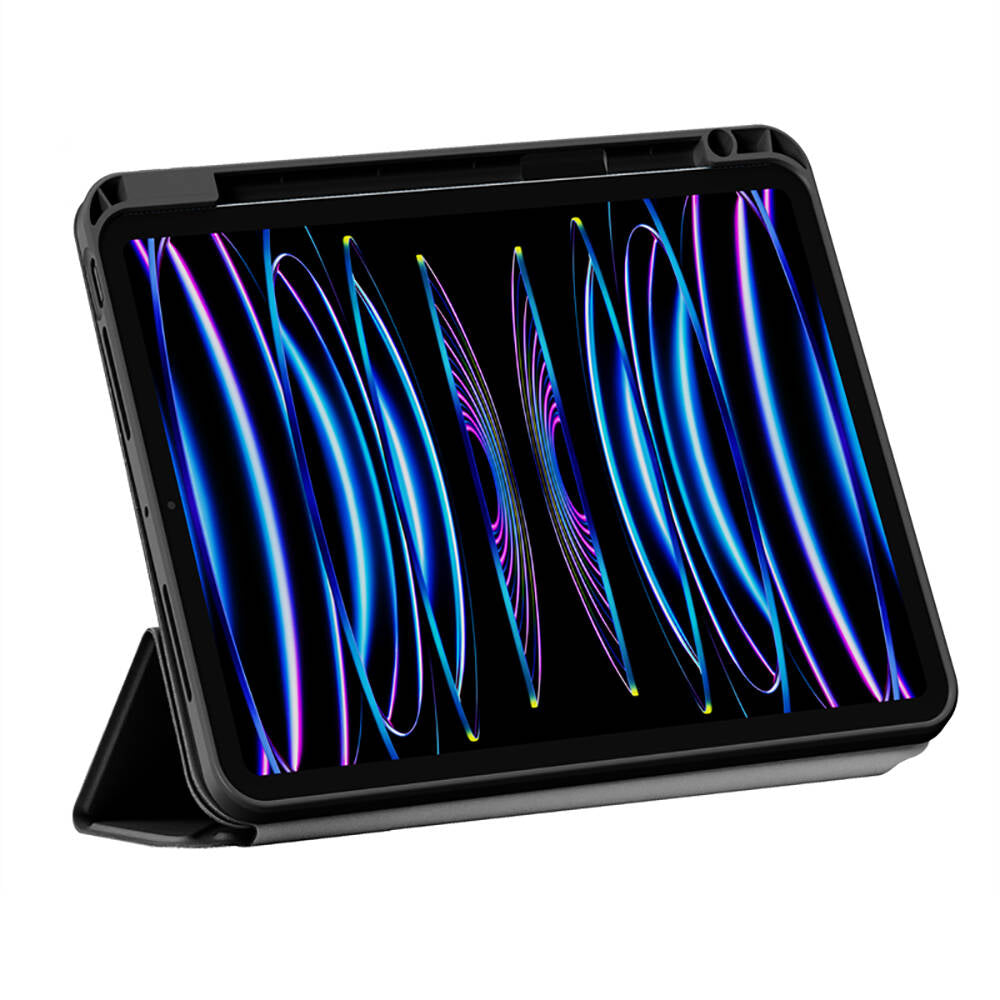 iPad Pro 13 2024 Wiwu 360° Dönebilen Standlı Magnetik Koruyucu Tablet Kılıfı