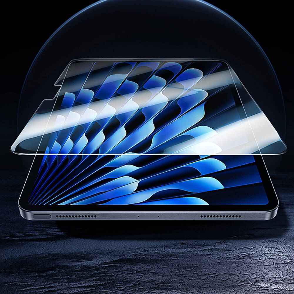 iPad Pro 13 2025 M5 Benks King Kong Eğimli Kenar Oleofobik Özellikli Temperli Cam Ekran Koruyucu