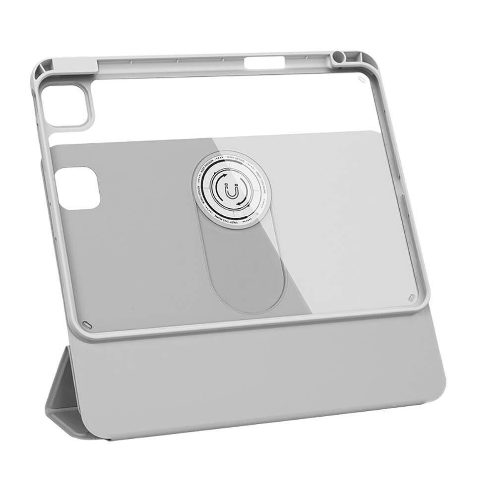iPad Pro 13 2025 M5 Wiwu 360° Dönebilen Standlı Magnetik Koruyucu Tablet Kılıfı