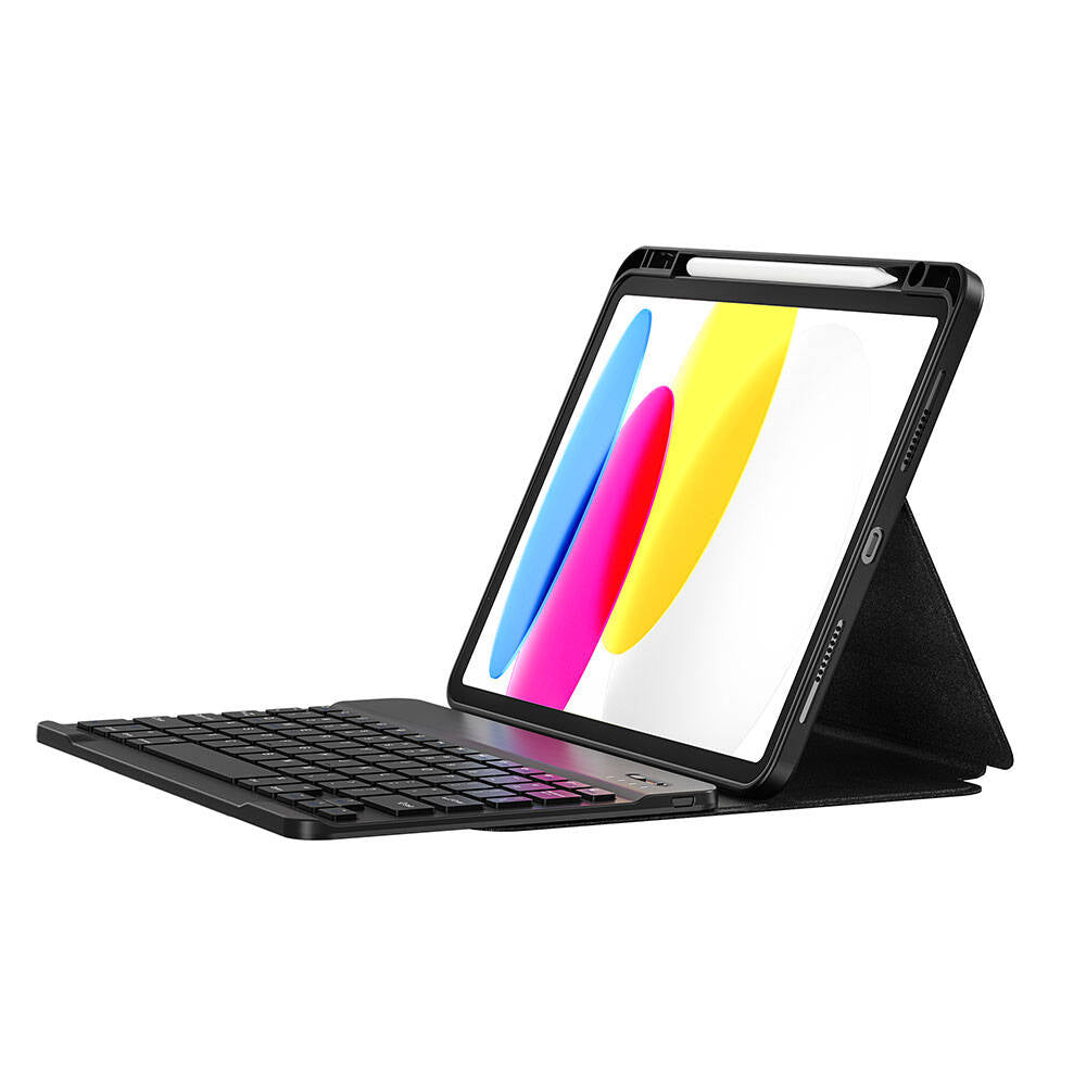 iPad Pro 13 2025 M5 Wiwu Protective Gizli Kalem Bölmeli Klavyeli Kılıf