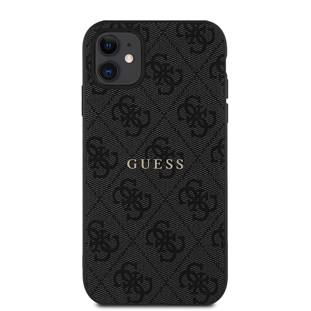 iPhone 11 Kılıf Guess Orijinal Lisanslı 4G Desen Yazı Logolu Kılıf