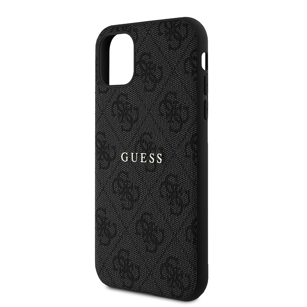 iPhone 11 Kılıf Guess Orijinal Lisanslı 4G Desen Yazı Logolu Kılıf