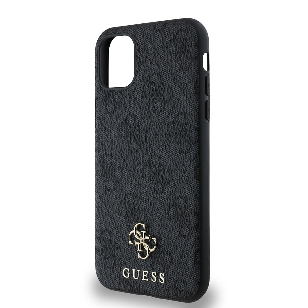 iPhone 11 Kılıf Guess Orijinal Lisanslı M-safe Şarj Özellikli Small 4G Classic Kılıf