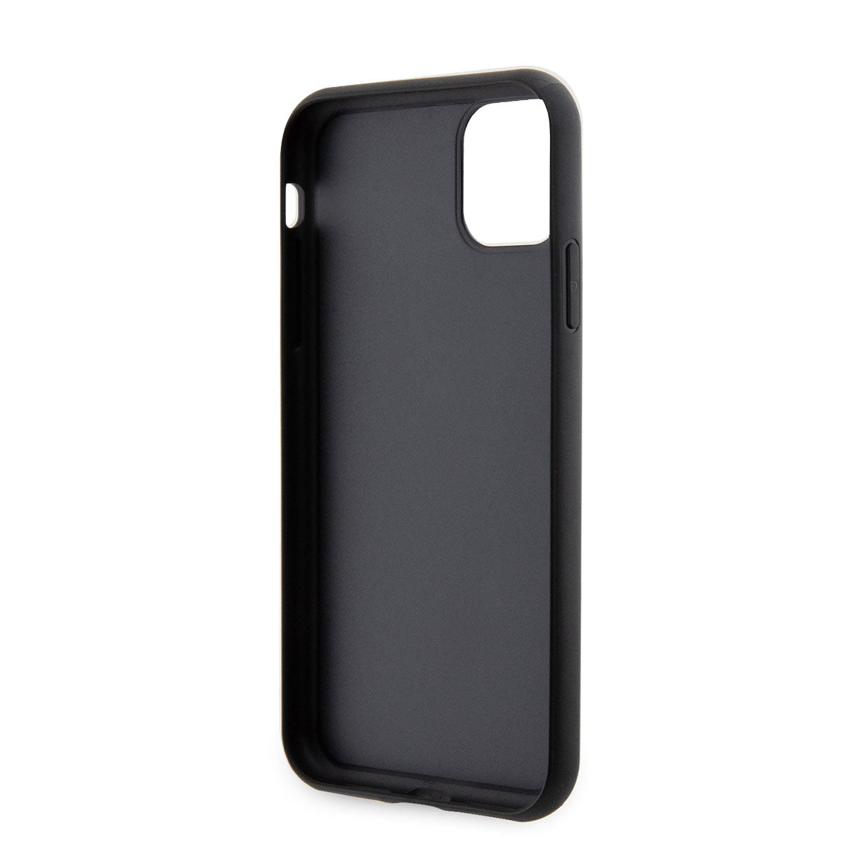 iPhone 11 Kılıf Guess Orijinal Lisanslı Taşlı Arka Yüzey Üçgen Logolu Kılıf