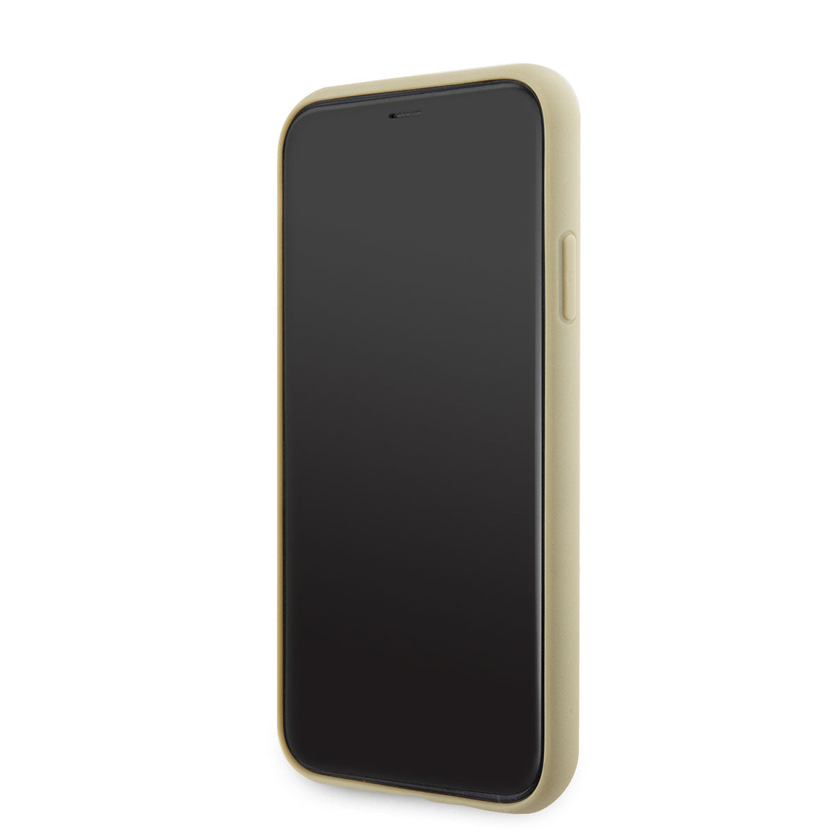 iPhone 11 Kılıf Guess Orijinal Lisanslı Taşlı Arka Yüzey Üçgen Logolu Kılıf