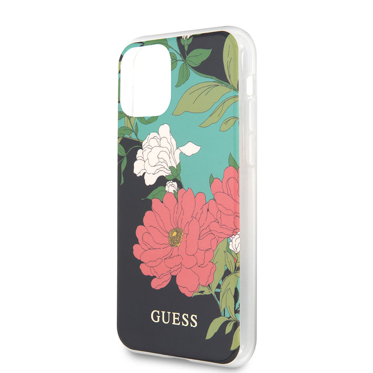 iPhone 11 Kılıf GUESS Çiçek Desenli Tasarım Kılıf