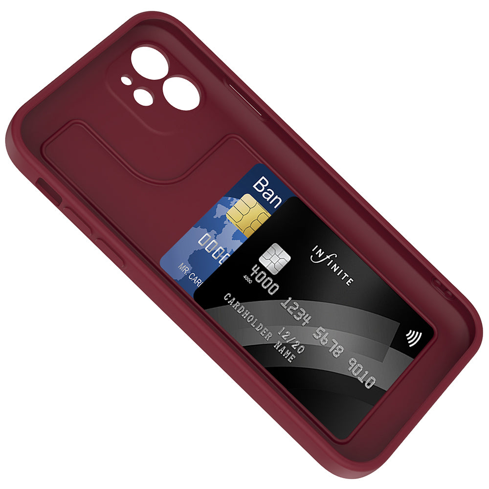 iPhone 11 Kılıf Kamera Korumalı Kartlık Hazneli Zore Vitra Kılıf