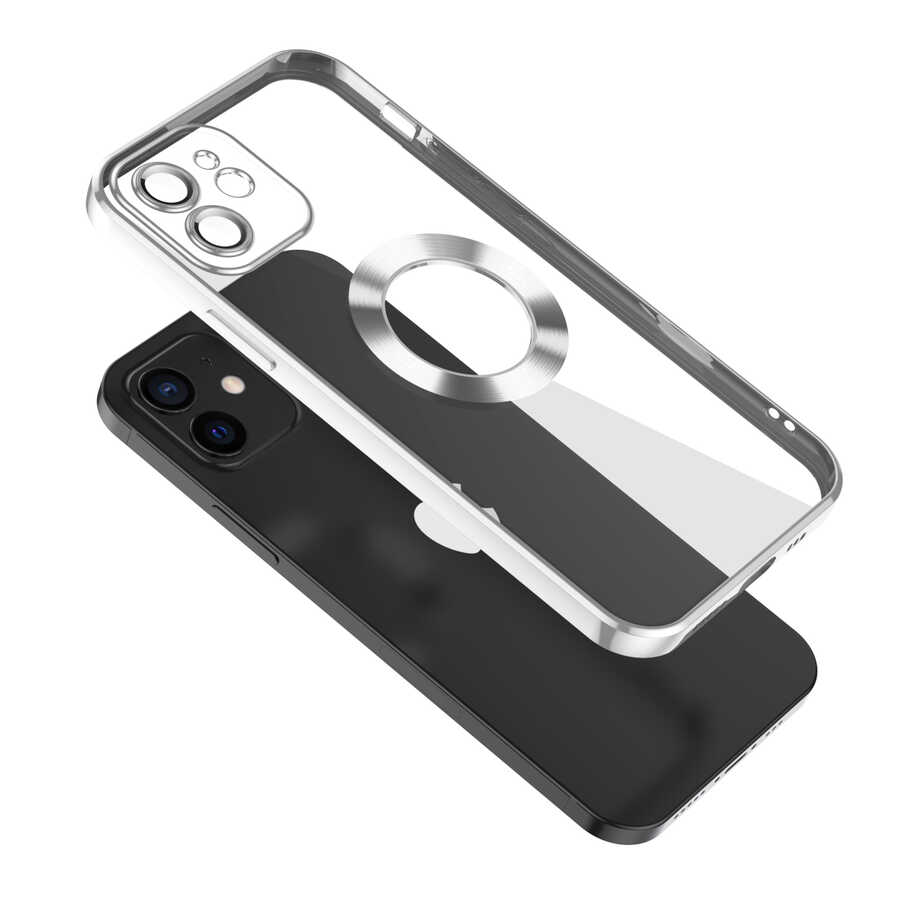iPhone 11 Kılıf Kamera Korumalı Logo Gösteren Zore Omega Kılıf