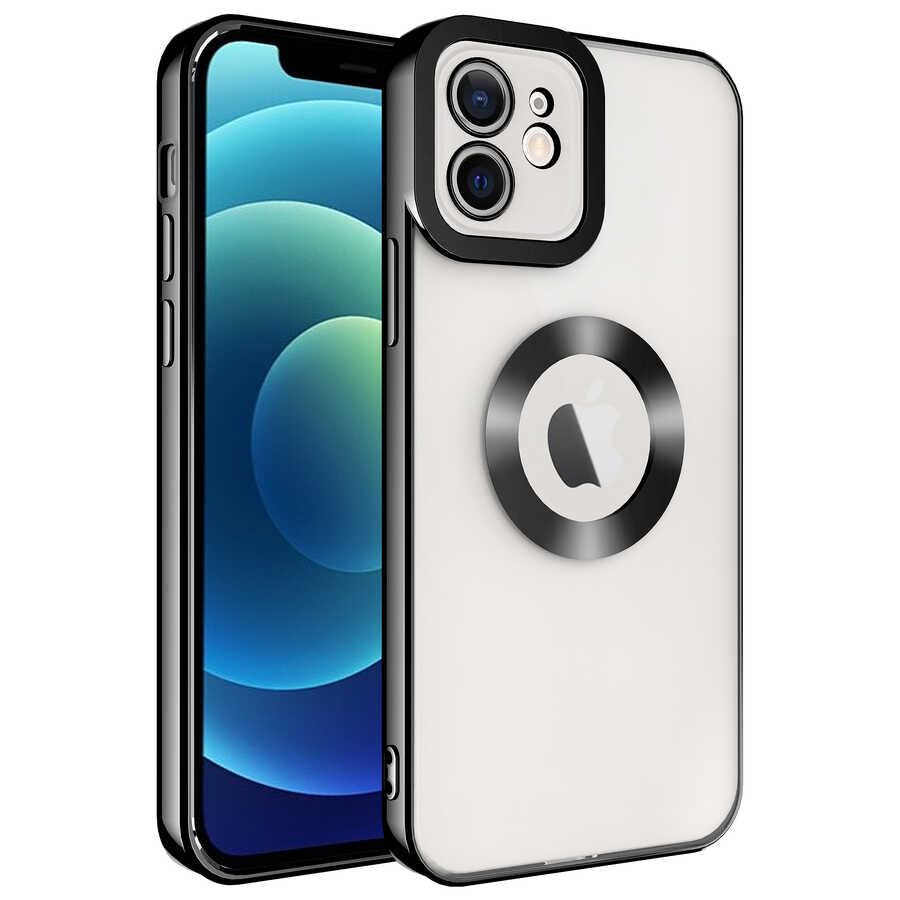 iPhone 11 Kılıf Kamera Korumalı Logo Gösteren Zore Omega Kılıf