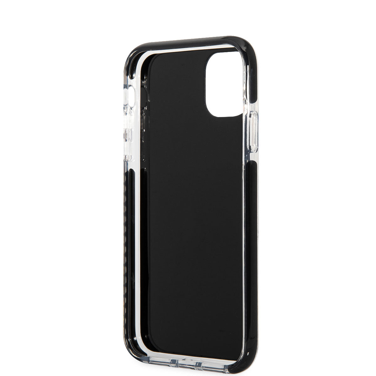 iPhone 11 Kılıf Karl Lagerfeld Kenarları Siyah Silikon K&C Dizayn Kılıf