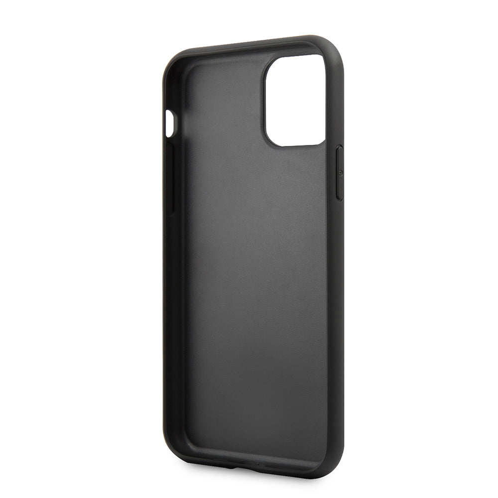 iPhone 11 Kılıf Karl Lagerfeld PU Suni Deri Karl Dizayn Kılıf