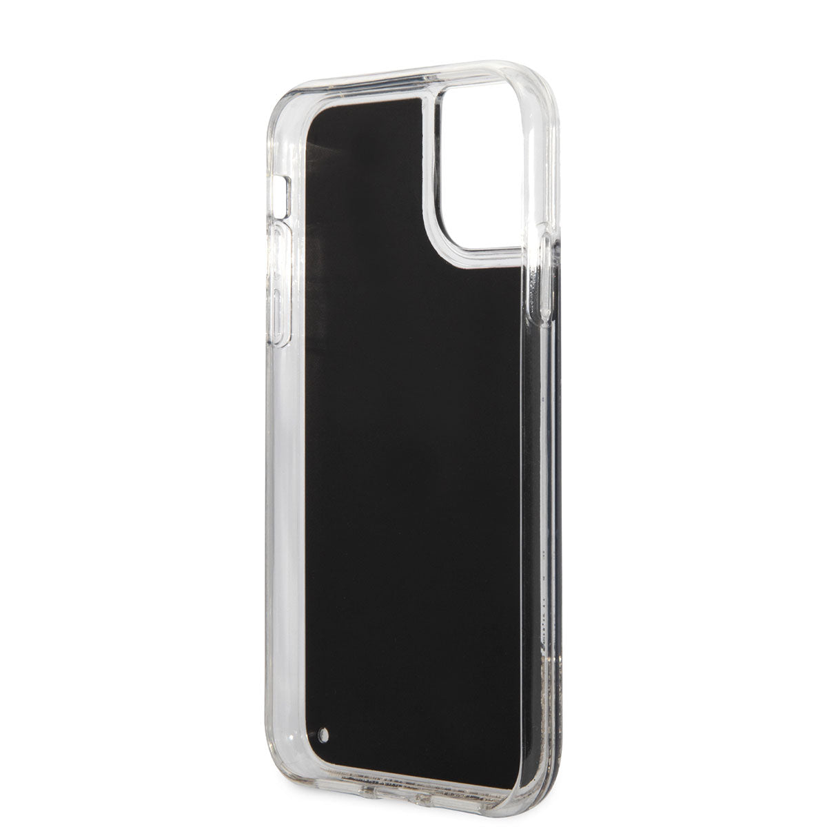 iPhone 11 Kılıf Karl Lagerfeld Sıvılı Simli Gatsby Dizayn Kılıf