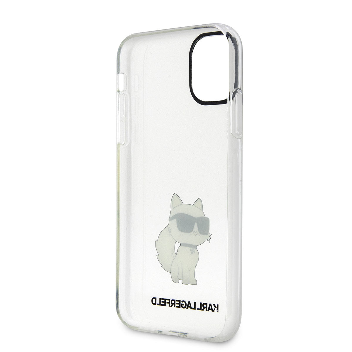 iPhone 11 Kılıf Karl Lagerfeld Transparan Choupette Dizayn Kılıf