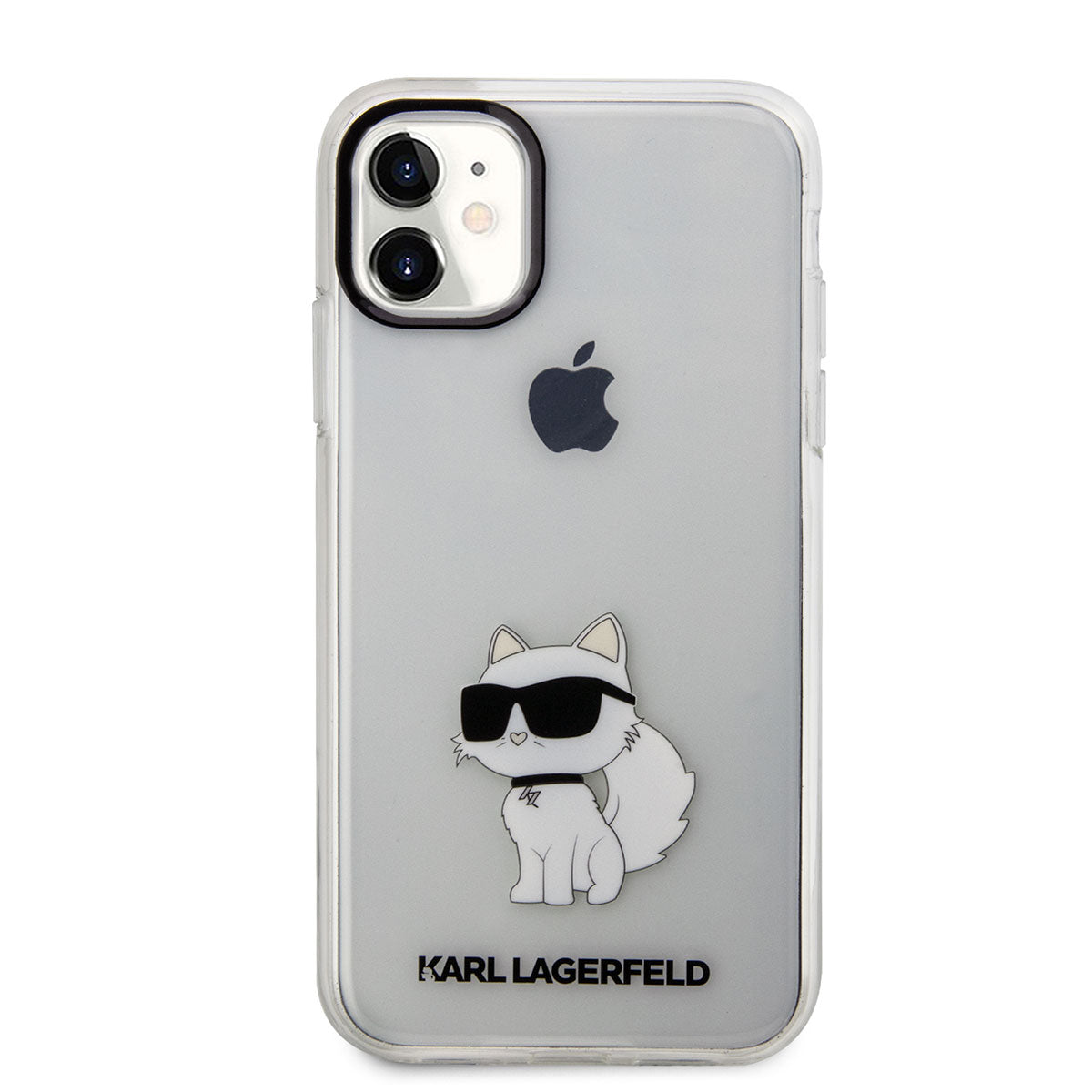 iPhone 11 Kılıf Karl Lagerfeld Transparan Choupette Dizayn Kılıf