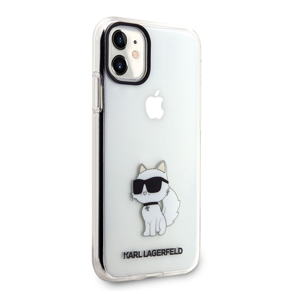 iPhone 11 Kılıf Karl Lagerfeld Transparan Choupette Dizayn Kılıf