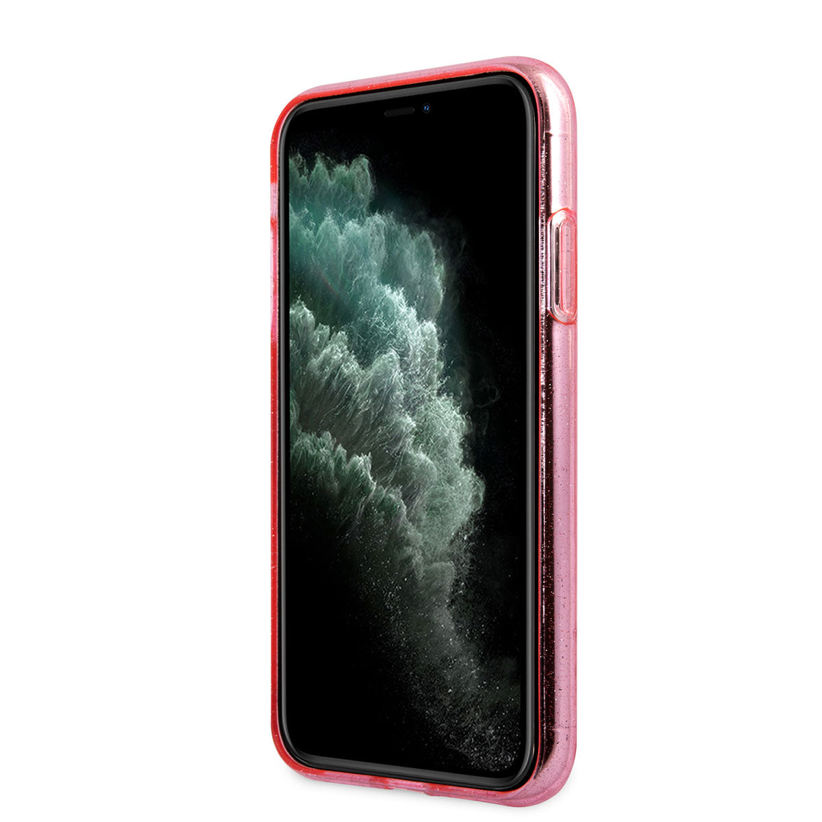 iPhone 11 Kılıf Karl Lagerfeld Transparan Choupette Head Dizayn Kılıf