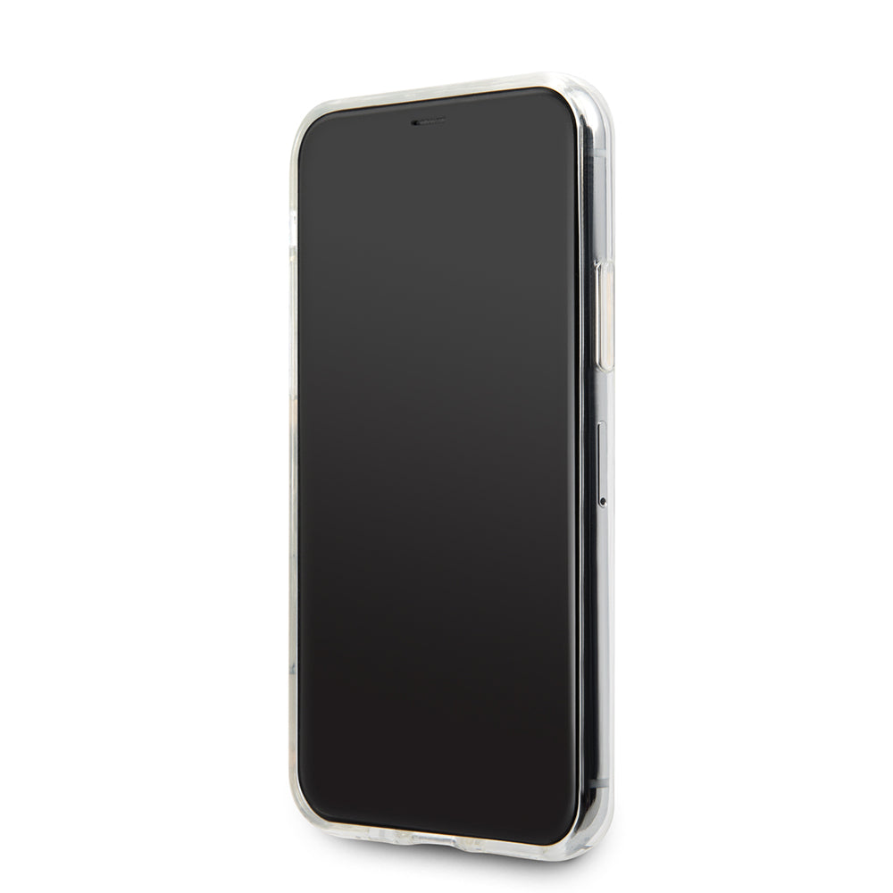 iPhone 11 Kılıf Karl Lagerfeld Yarı Transparan Karl Dizayn Kılıf