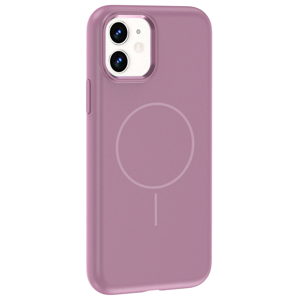 iPhone 11 Kılıf M-Safe Şarj Özellikli Metal Kamera Çerçeveli Zore Edi Silikon Kılıf