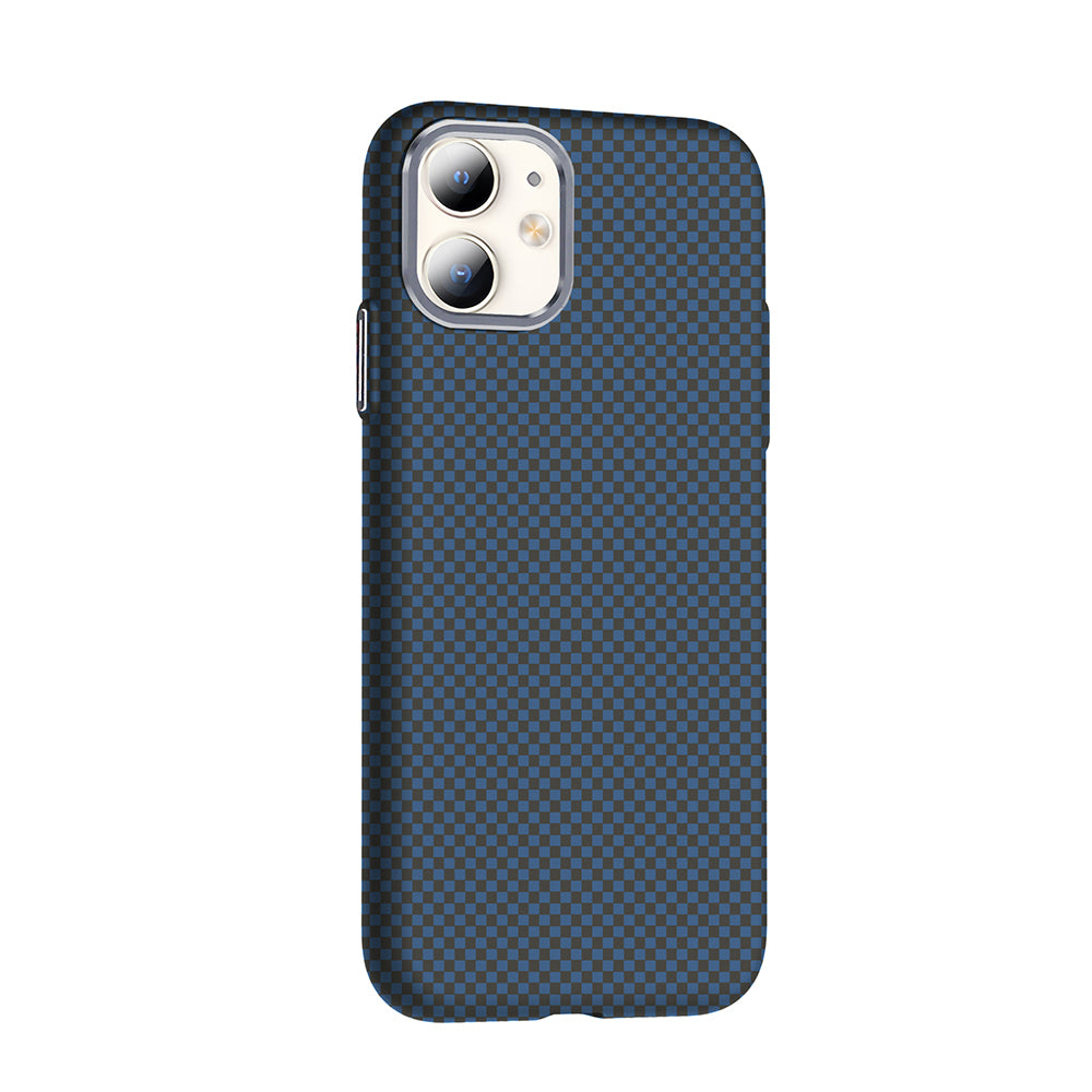iPhone 11 Kılıf M-safe Şarj Özellikli Karbon Fiber Görünümlü Zore Gros Kılıf
