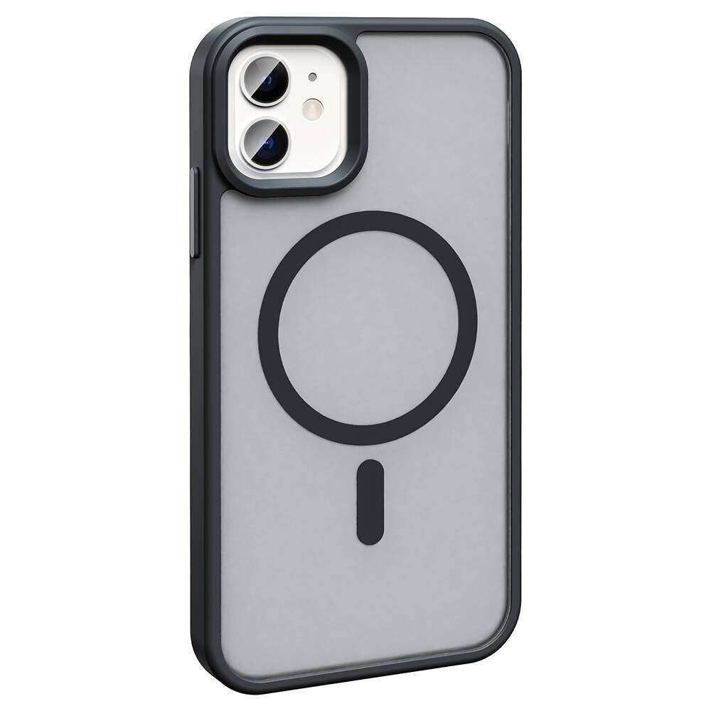 iPhone 11 Kılıf M-safe Şarj Özellikli Mat Arka Yüzey Zore Sio Kılıf