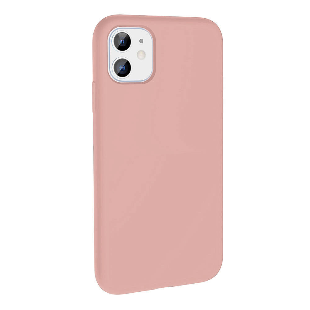 iPhone 11 Kılıf M-safe Şarj Özellikli Sıvı Teknolojili Silinebilir Sert Zore Kivi Kılıf