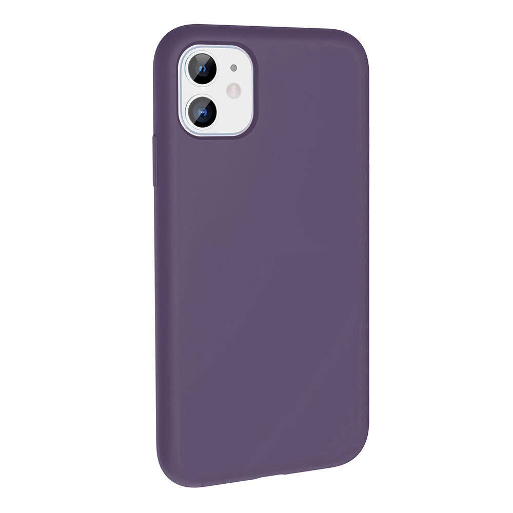 iPhone 11 Kılıf M-safe Şarj Özellikli Sıvı Teknolojili Silinebilir Sert Zore Kivi Kılıf