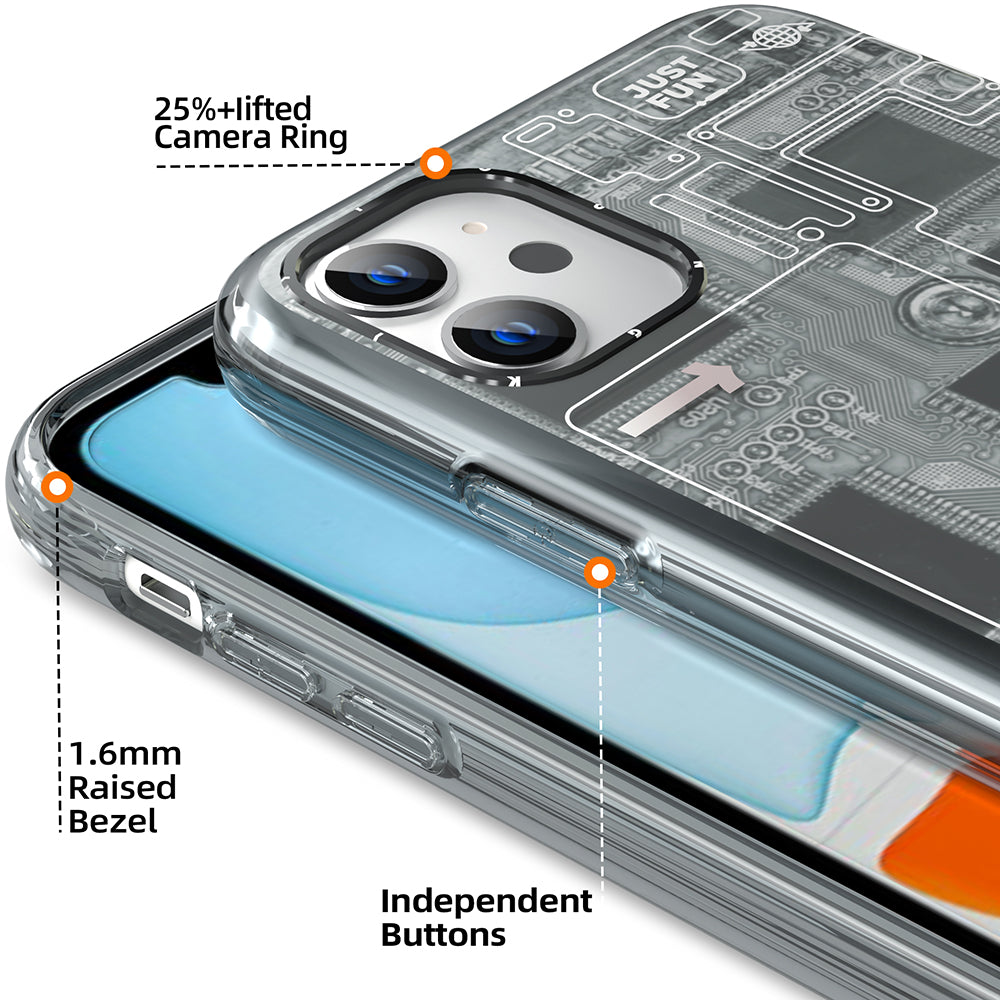 iPhone 11 Kılıf YoungKit Technology Serisi Kılıf