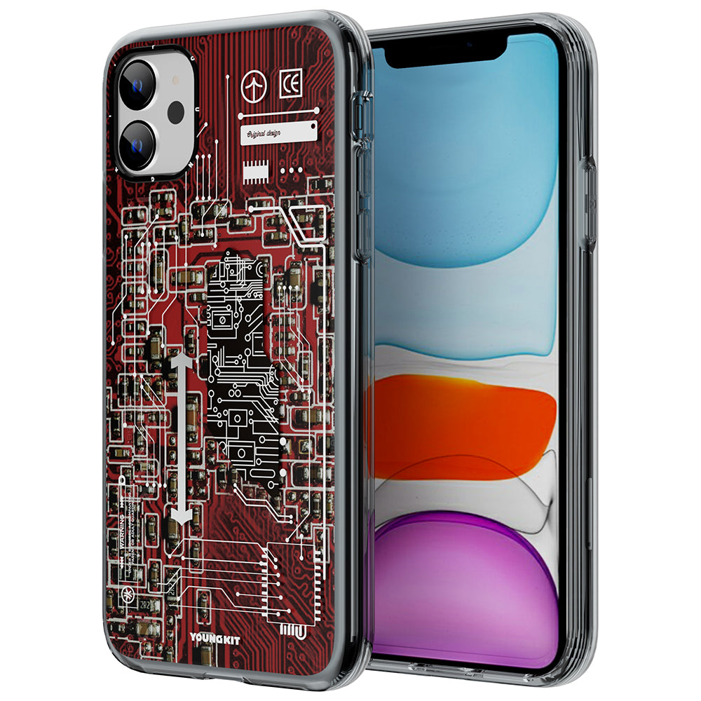 iPhone 11 Kılıf YoungKit Technology Serisi Kılıf