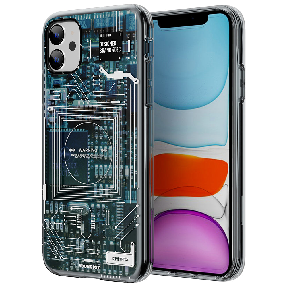 iPhone 11 Kılıf YoungKit Technology Serisi Kılıf