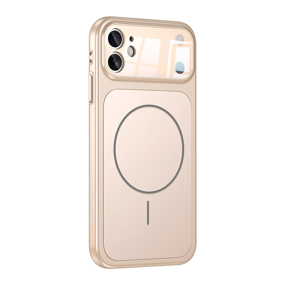 iPhone 11 Kılıf Zore M-Safe Şarj Özellikli Kamera Korumalı Formen Kılıf