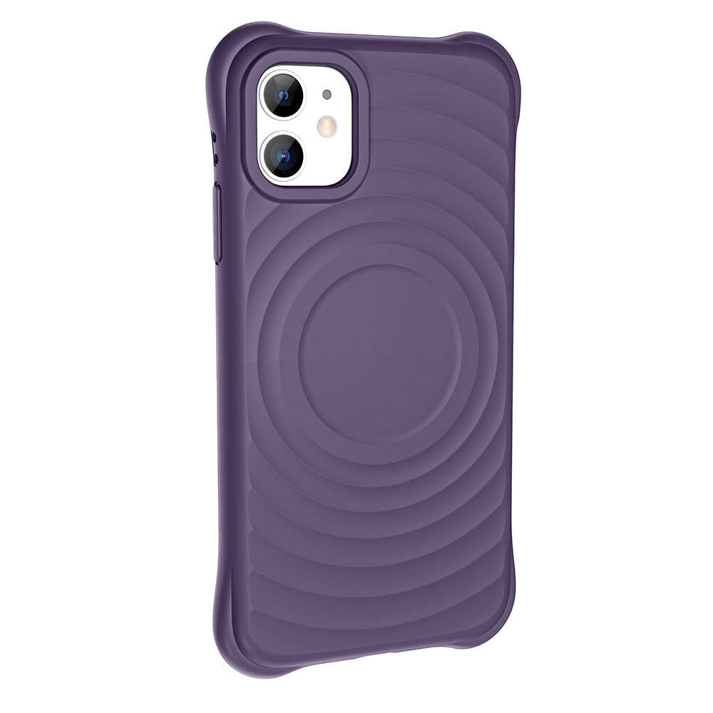 iPhone 11 M-safe Şarj Özellikli Airbagli Mat Görünümlü Zore Hepi Kılıf