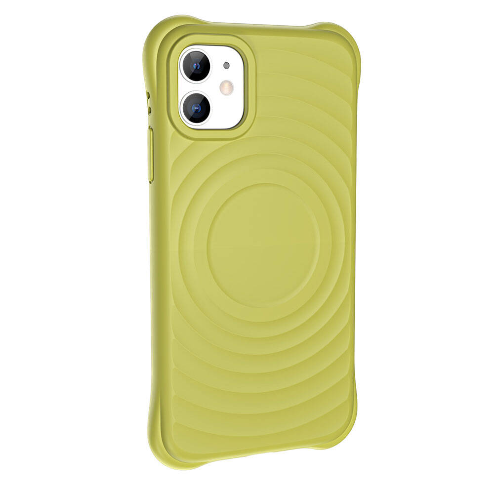 iPhone 11 M-safe Şarj Özellikli Airbagli Mat Görünümlü Zore Hepi Kılıf