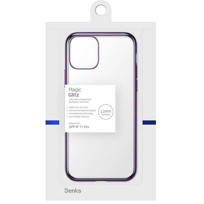iPhone 11 Pro Benks Magic Glitz Ultra-Thin Transparent Protective Soft Kılıf