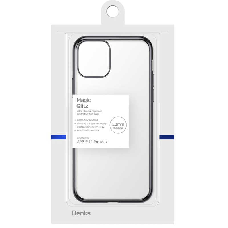 iPhone 11 Pro Max Benks Magic Glitz Ultra-Thin Transparent Protective Soft Kılıf