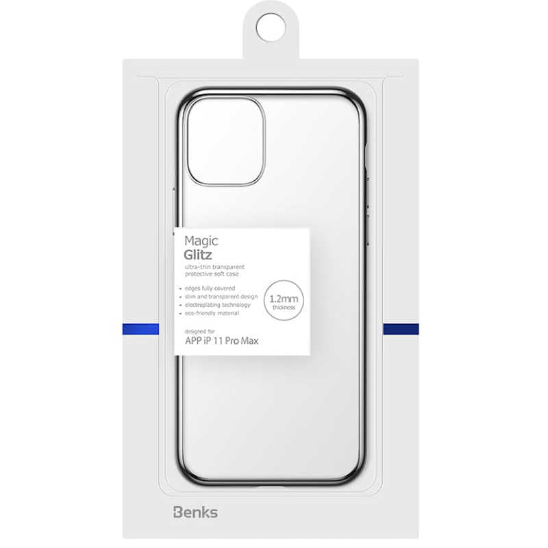 iPhone 11 Pro Max Benks Magic Glitz Ultra-Thin Transparent Protective Soft Kılıf